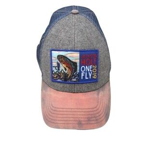 Abby Paffrath Jackson Hole Distressed Trucker Hat, Art 4 All, Wool Front